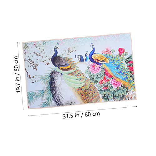 DIKACA 1 peça decoração banheiro cozinha tapetes quarto suave e confortável entrada tapete prático m