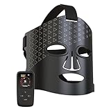 Infrared Light Therapy Device for Face: High Energy Light Therapy for Facial Skincare Led Face Mask With LCD Screen Portable Pre-programmed Red Light Therapy Facial Mask Suitable for Home Travel Use