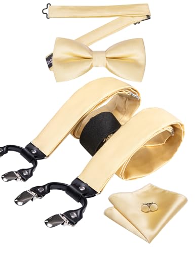 Set de Tirantes y Corbatín para Hombre