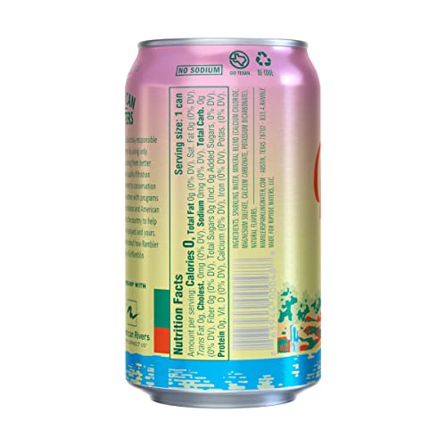 Image of AUTX RAMBLER Sparkling Water, Texas Limestone Mineral Blend, Grapefruit Flavor, 12-Ounce Cans, 12-Pack