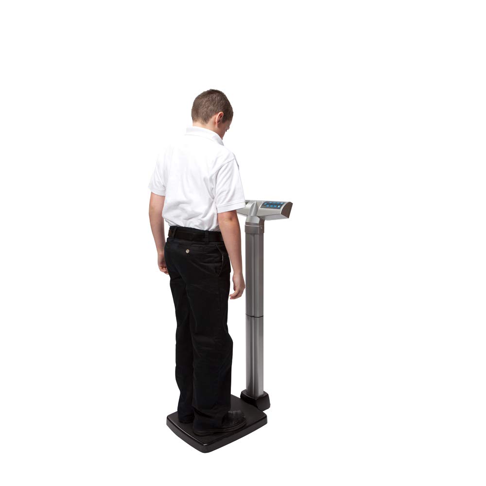 Health O Meter HealthOMeter-499KGAD Waist High Digital Scale with Adapter - KG Only