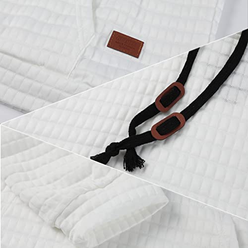 Mens Fashion Casual Hoodies Sweatshirt - Long Sleeve Hooded Sweaters Pullover Winter Clothes For Men White #TOP2