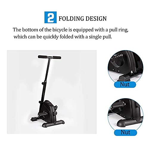 Elektrisch pedaal Mini-revalidatiemachine Hometrainers, hometrainer voor bovenste en onderste ledematen Rehabilitatiefiets voor middelbare leeftijd Intelligent display Veilige multifunctionele fiets - Afbeelding 4