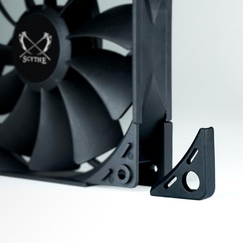 Image of Kaze Flex 120 High Air Flow PC Case Fan, Fluid Dynamic Bearing,120mm x 25mm (3-Pack, PWN 4-pin, 1500RPM)
