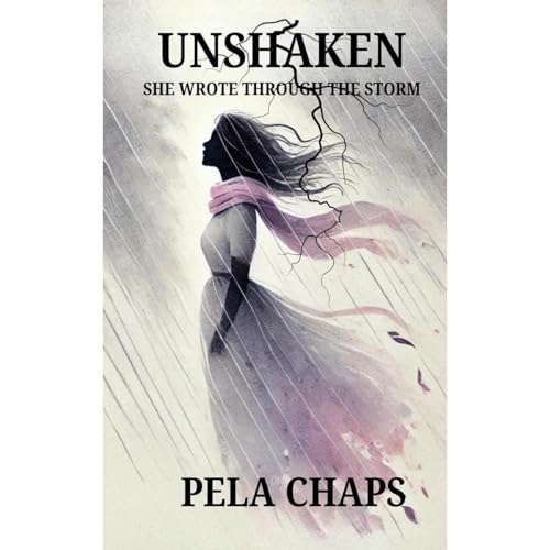 UNSHAKEN: She Wrote Through the Storm Audiobook By PELA CHAPS cover art