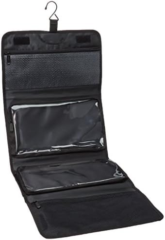 amazonbasics hanging toiletry kit
