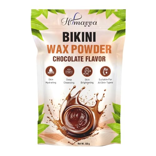 Himayya Bikini Wax Powder for Women & Men - 120g Pack of 1 |Quick, Painless Hair Removal for Bikini Area, Legs, Arms & More | Herbal, Chemical-Free Formula for Smooth Skin