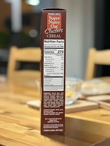 Generic Trader Joe'S Super Nutty Oat Clusters Cereal Net Wt. 20 Oz thumb #1