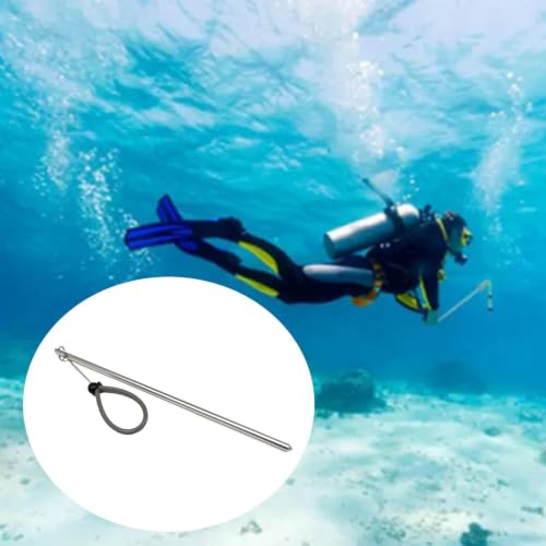 Varilla de buceo para avisar a compañeros sin gritos mediante puntero de aluminio 5