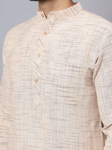 Image of LATEST CHIKAN Men's Cotton Regular Kurta