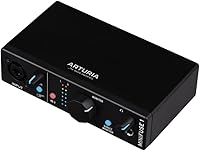 Vista 1 de Arturia MiniFuse 1 - Interfaz de audio USB compacta con software creativo para grabación, producción, podcasting, guitarra, color negro