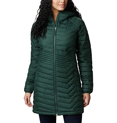 Image of Columbia Women Solid Powder Lite Mid Jacket Hoodie