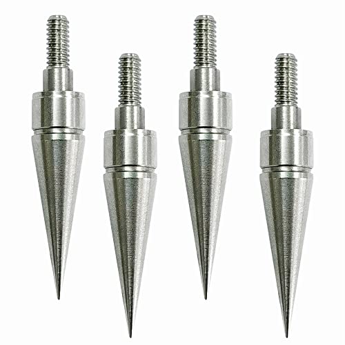 Diolili 12Pcs Archery Arrow Field Points Tips And Arrow Shaft Explosion-Proof Ring For Practice And Hunting #TOP1