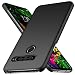 Produktbild MAXKU Hülle für LG G8s ThinQ, Dünn Schlank Matt Handyhülle Stoßfest Anti-Fingerabdruck Hardcase Bumper Cover Schale Schutzhülle,PC Plastik Harte Case für Kompatibel Mit LG G8s ThinQ Case,Schwarz