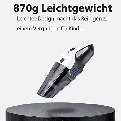 Covoxa Handstaubsauger Akku, Handstaubsauger Kabellos - 8000Pa Starke Saugkraft, 30 Mins Lange Laufzeit, Leichtes Design… - Image 7