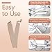 Colostomy Bag Clip, Drainage Bag Clip Set, Ostomy Supplies for Ostomy Drainage Bag(Flesh, 10 Pcs)