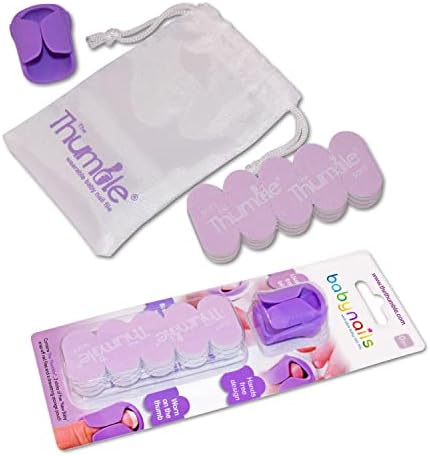 Baby Nails™ – The Wearable Baby Nail File I New Baby Standard Pack – Baby Nail Care Set for Newborn’s (0 Months+)