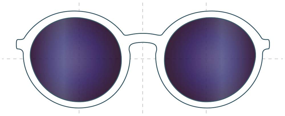 Sunglass Fix Replacement Sunglass Lenses Compatible for TBD Eyewear Shetland 49mm (Polarized SFx Ultra Blue Mirror Black Pair)