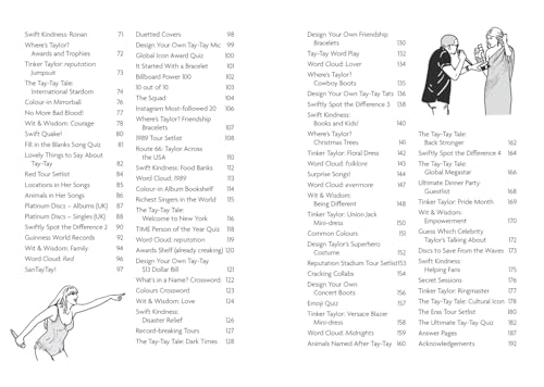 The Taylor Swift Activity Book: The SUNDAY TIMES BESTSELLING activity book full of quizzes, puzzles and trivia on the global superstar of the Eras tour - Image 4