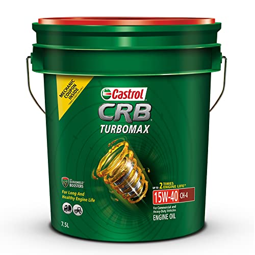 Image of Castrol CRB TURBOMAX 15W-40 CH-4 Diesel Engine Oil for Commercial and Heavy Duty Vehicles