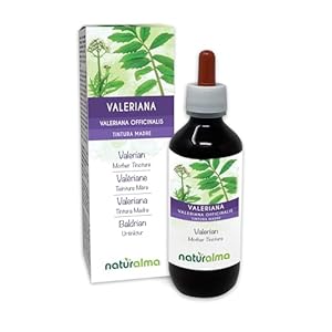 Valériane (Valeriana officinalis) racines Teinture Mère sans alcool Naturalma | Extrait liquide gouttes 200 ml | Complément alimentaire | Végétalien ou végan