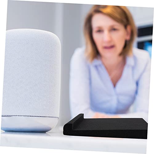ibasenice 4 piezas Almohadillas de aislamiento para monitores de estudio profesionales tapetes de amortiguación de sonido pads acústicos miniatura 6