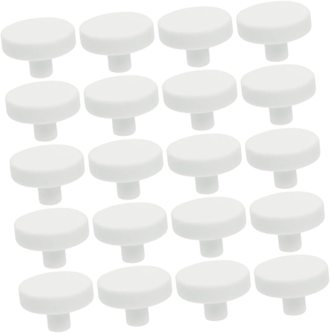 Mipcase 90pcs Shaped Plugs Ceramic Aquarium Supplies Coral Fish Tank Decorations