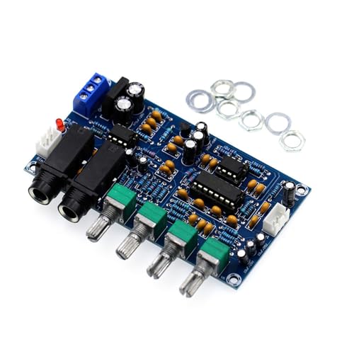 Questo modulo amplificatore audio vanta una facile installazione plug and play, costruzione di circuiti, ampia compatibilità con vari microfoni e sistemi audio e design portatile per l'uso