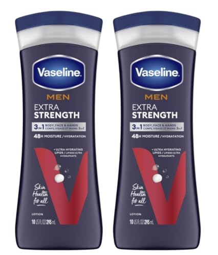 The 15 Best Smelling Moisturizing Lotions for Men Over 50 16 Vaseline Mens Extra Strength Lotion 10 Ounce (295ml) (2 Pack)
