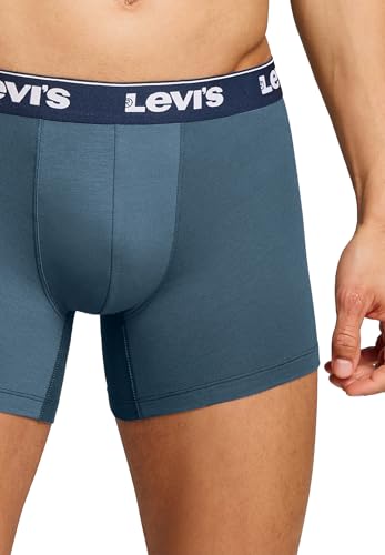 Levi's Repeat Logo Boxer Briefs (Pack de 3) Homme, Navy Combo, S