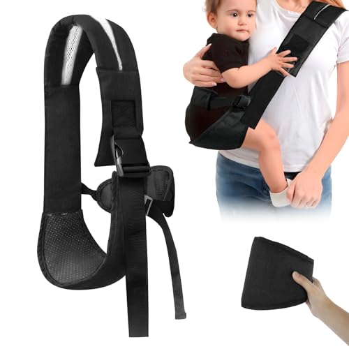 Portabebes Lateral Fular Portabebe, Transpirable Mochila Bebe Portabebes Recien Nacido Ajustable Portabebés para Bebés de 0 a 36 Meses Porta Bebes Hasta 25 KG, 1 Pieza, Negro Portabebes Lateral Fular Portabebe, Transpirable Mochila Bebe Portabebes Recien Nacido Ajustable Portabebés para Bebés de 0 a 36 Meses Porta Bebes Hasta 25 KG, 1 Pieza, Negro