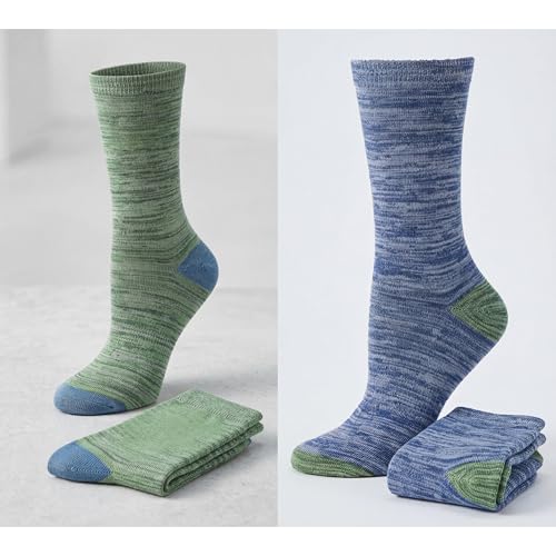 Image of Tipi Toe Women's Fun Patterned Dress Socks, 12-Pack Lightweight Colorful Crew Socks, Casual Novelty Assorted Designs