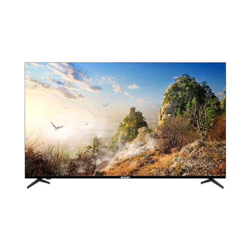 تلفزيون سمارت 4 كيه 4T-C55FJ16EX بتقنية ديب كروما بدون إطار 55 بوصة من شارب