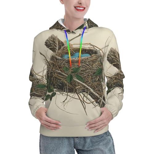 Sweat à capuche ajusté EdWal fini les pulls sans forme ni style