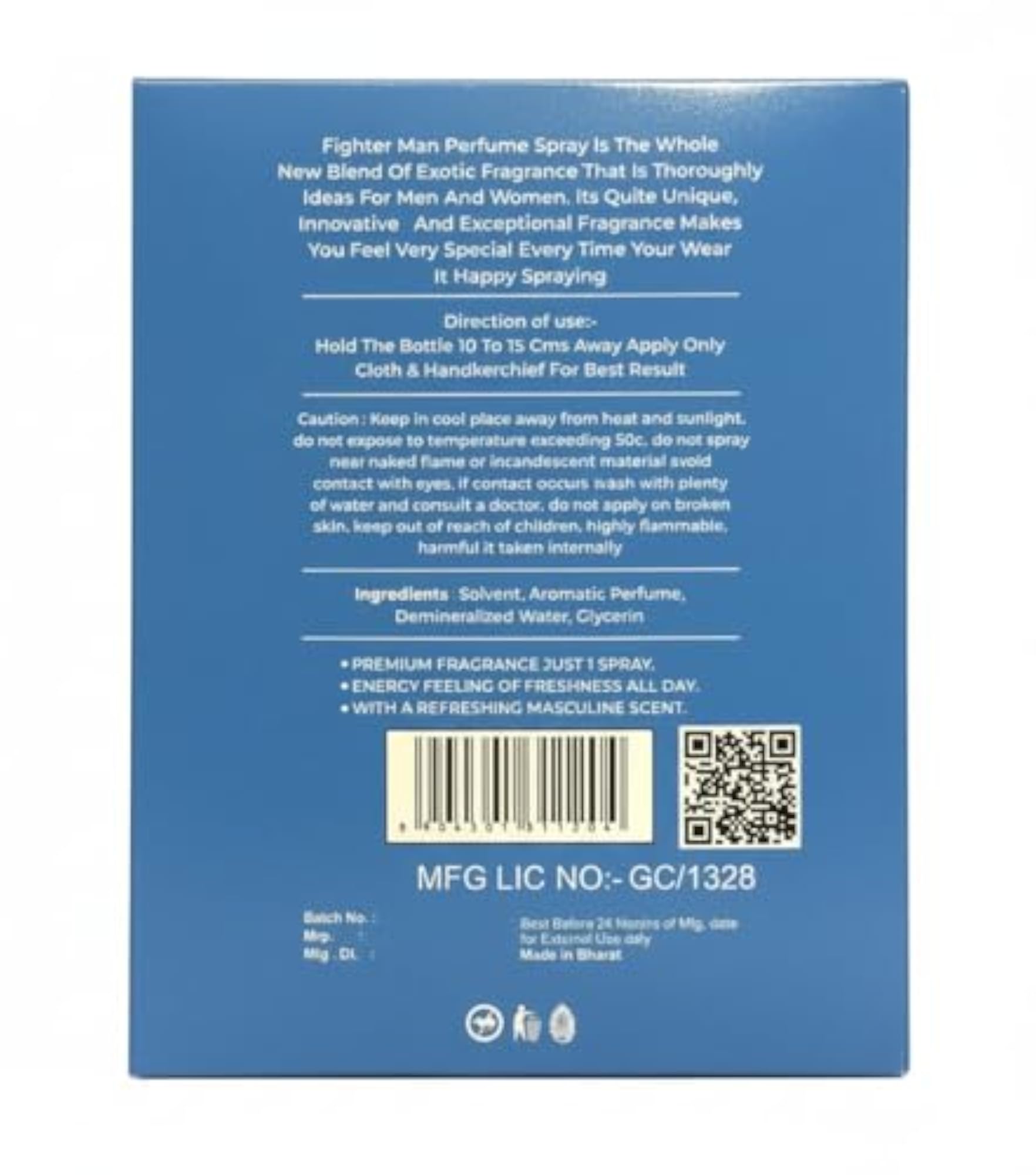 Active Unisex Premium Perfume, Long-Lasting Fragrance