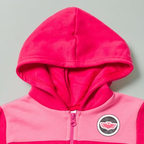 Image of PJ Masks Fleece Quarter-Zip Hooded Sweatshirt Toddler to Little Kid