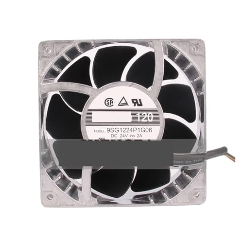 Ventilateur de refroidissement DC24V 9SG1224P1G06 pour remplacer la ventilation de serveur 12038
