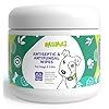 Mokai antiseptic wipes for dogs cats and horses dog chlorhexidine wipes with ketoconazole dermatological pads hot spots itchy paws skin rashes  urban country home decor