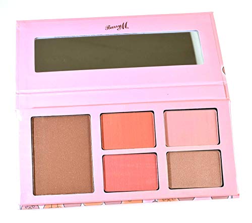 Barry M Get Up & Glow Bronzer, Blusher & Highlighter Palette