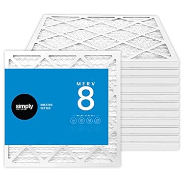 AMAZON - Simply by MervFilters 14x24x1 Air Filter, MERV 8, MPR 600, AC Furnace Air Filter, 12 Pack