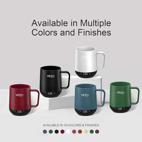 Temperature-Control-Smart-Mug-Self-Heating-Coffee-Mug-LED-Display-180-Min-Battery-Life-Hot-up-to-149-Fast-Wireless-Charger-Base-Improved-Design-12oz-Black