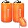 Zmoon Emergency Sleeping Bag Bolsa de Supervivencia Naranja Pack de 2 miniatura 1