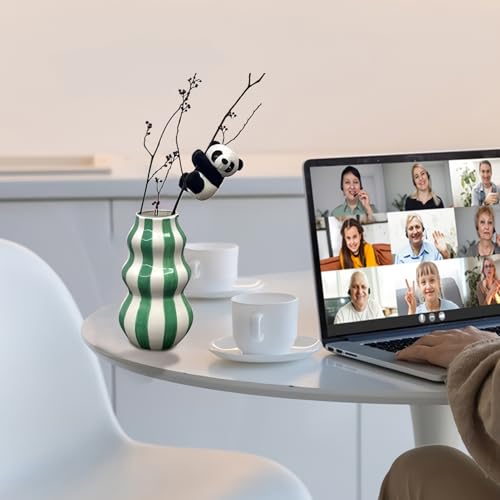 Vase en céramique pour fleurs conteneur décoratif de maison