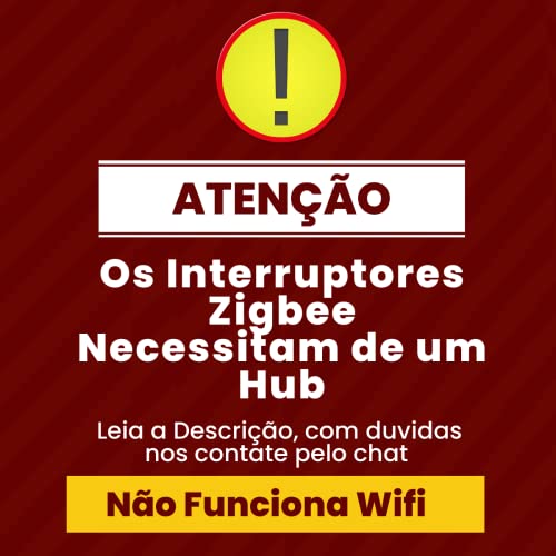 Interruptor Inteligente Touch 4 Botões ZigBee Nova Digital