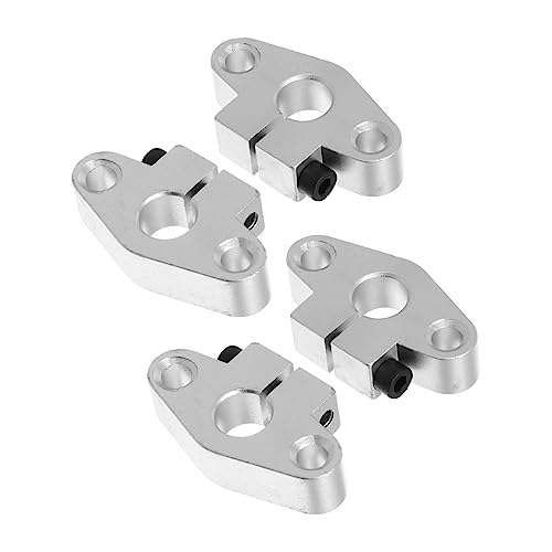 4 Pcs Aluminum Alloy Linear Guide Shaft Support for 3d Printer