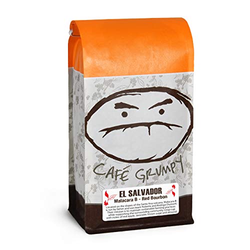 Café GrumpyPremium Fresh Whole Bean Coffee, Single Origin El Salvador, Medium Roast Arabica, Pour Over Cold Brew French Press Coffee Beans