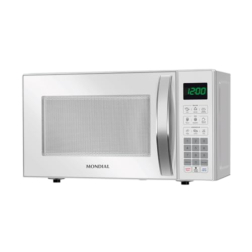 5 Melhores Microondas Bom e Barato Em 2024 3 Micro-Ondas, Mondial, Branco, 1200W, 110V - MO-01-21-W