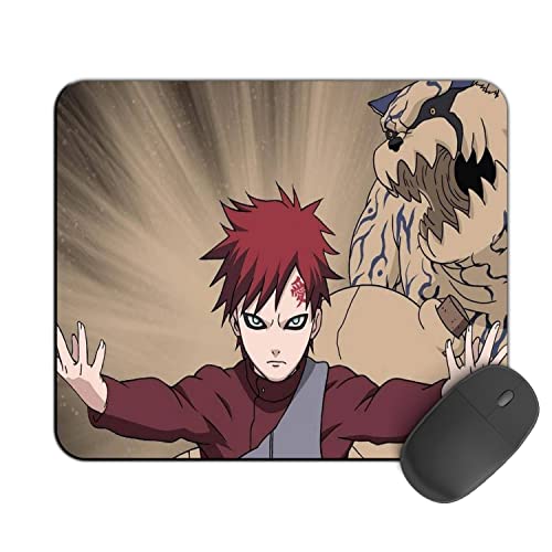Image of Kirmada Printed Design Mouse Pad Gara with Tail Beast (200MM X 240 X 3MM) Enhance Gaming and Work Performance Comfortable and Precise Non-Slip Water Proof Naruto Mouse Pad.