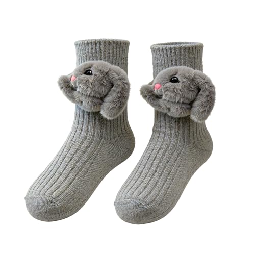 Image of 3D Knit Animal Socks,Cute Hug Hug Socks with Funny Animal Design,Non-Slip Animal Feet Socks for Women Gifts