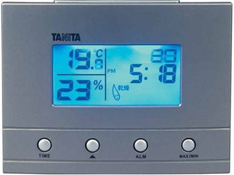 tanita (TANITA) Digital Hygrometer Grey Tt – 531 – GY